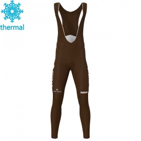 Collant à Bretelles 2020 AG2R La Mondiale Hiver Thermal Fleece N002